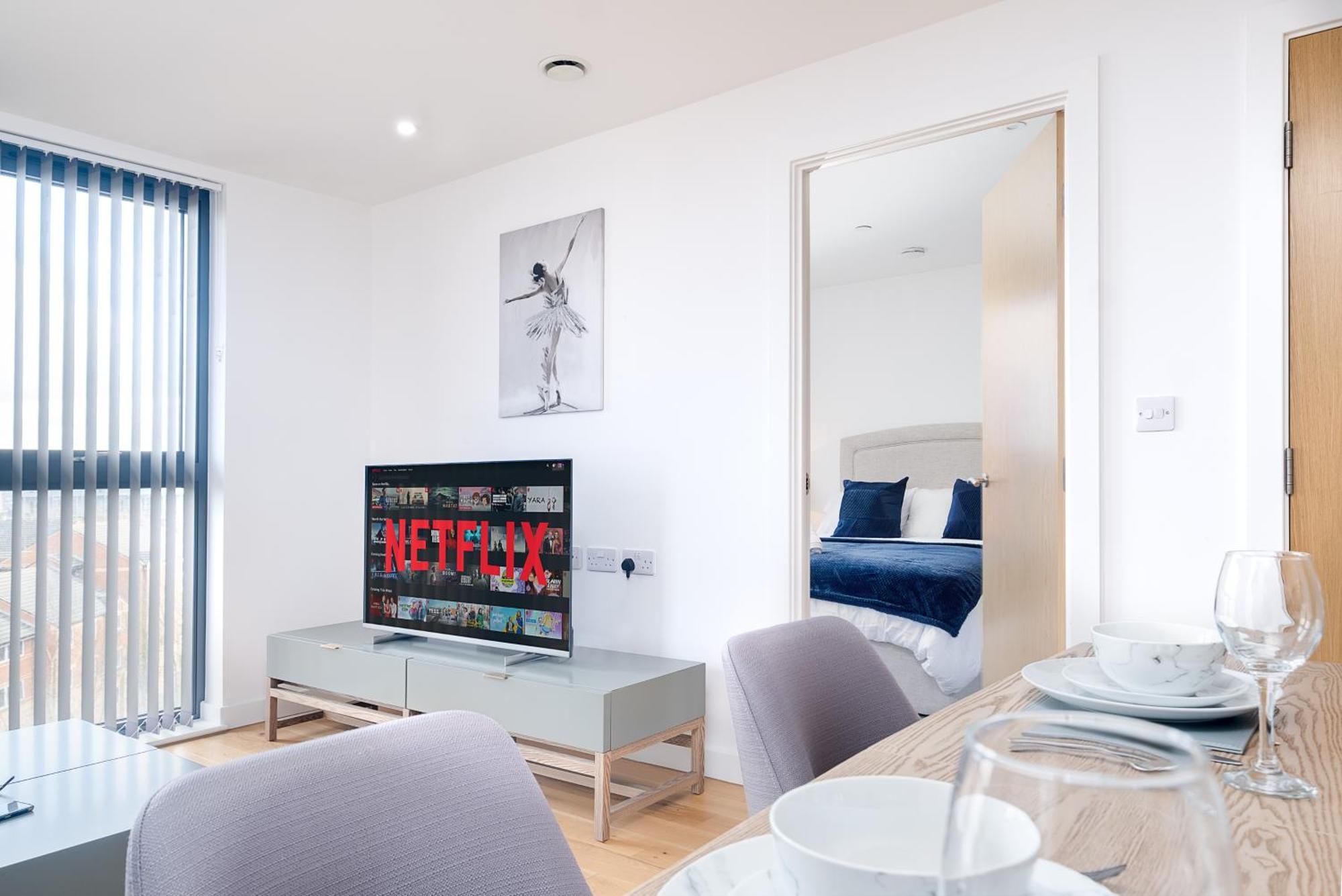 Broadway Mailbox Luxury New 1 Bed Apartment With Free Parking Бирмингем Экстерьер фото